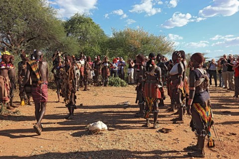 South Ethiopia, Omo region, among the Hamar tribe, Hamer, Hamma, Hammer, Amar or Amer, family