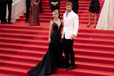 Cannes, France, 15.5.2024: Elsa Pataky and Chris Hemsworth at the premiere of Furiosa: A Mad Max