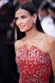 Cannes, France, 17.5.2024: Demi Moore at the premiere of Kinds of Kindness on the red carpet of the
