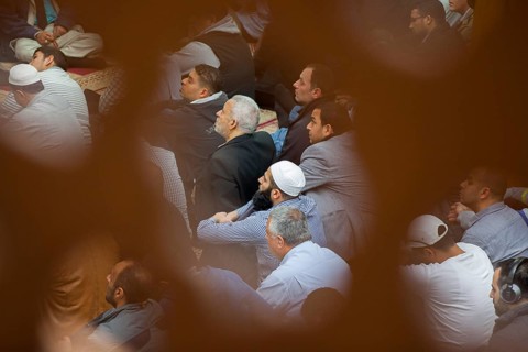 Muslims in Berlin gathered for prayer on 1 May 2015 at the Dar Assalam Mosque, Neukoelln Meeting