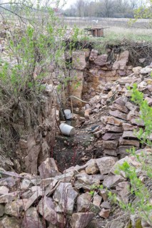 Pipestone, Minnesota, An active quarry at Pipestone National Monument. Native Americans have