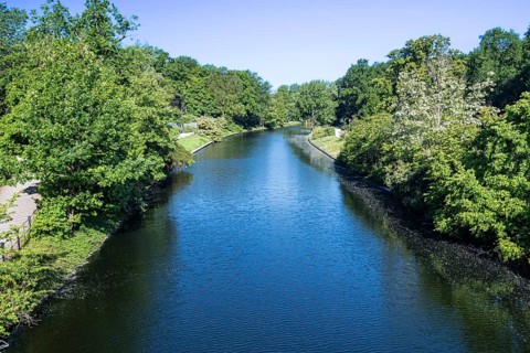 Landwehrkanal, Tiergarten, Mitte, Berlin-Tiergarten, Germany, Europe