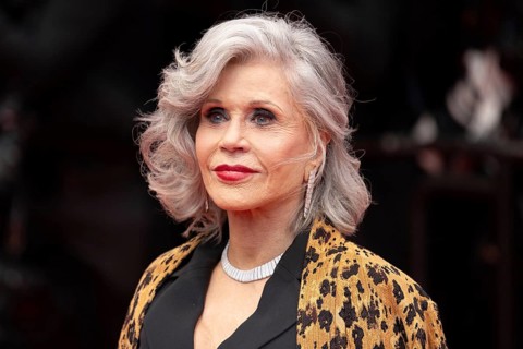 Cannes, France, 14 May 2024: Jane Fonda during the opening of the 77th Cannes International Film