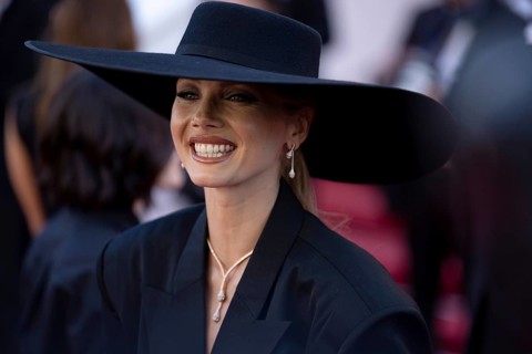 Cannes, France, 17.5.2024: Amandine Petit at the premiere of Kinds of Kindness on the red carpet of