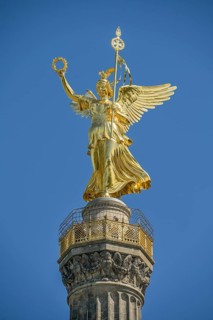 Victory Column, Grosser Stern, Tiergarten, Mitte, Berlin, Germany, Europe