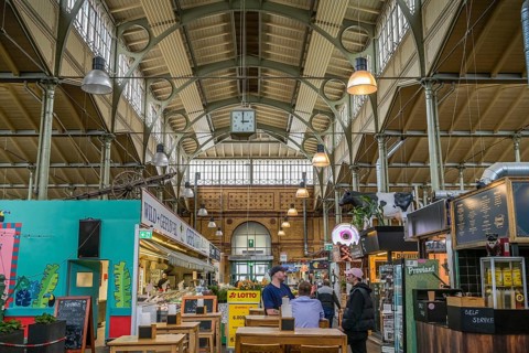 Arminiusmarkthalle, Arminiusstrasse, Moabit, Berlin, Germany, Europe