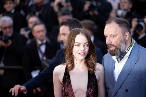 Cannes, France, 17.5.2024: Emma Stone and Yorgos Lanthimos at the premiere of Kinds of Kindness on
