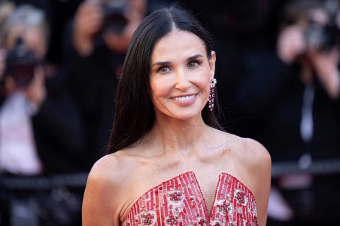 Cannes, France, 17.5.2024: Demi Moore at the premiere of Kinds of Kindness on the red carpet of the