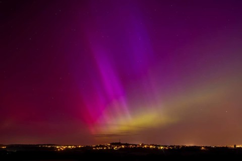 Strong coronal mass ejections on the sun have sent correspondingly intense storms of charged