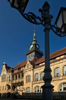 Town Hall, Bueckeburg, Lower Saxony, Germany, Europe