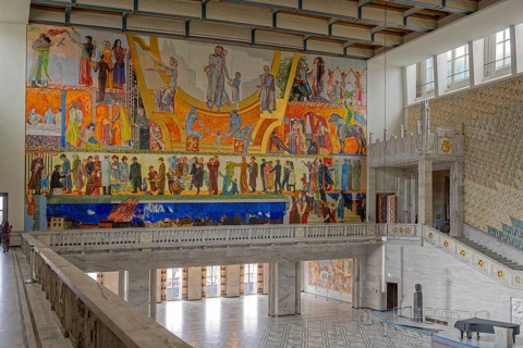 City Hall Inside Oslo Norway