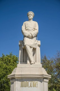 Monument, Helmuth Karl Bernhard von Moltke, Grosser Stern, Tiergarten, Mitte, Berlin, Germany,