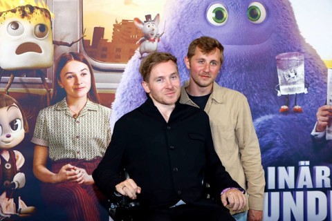 Samuel Koch and brother Jonathan Koch at the special screening of IF: IMAGINARY FRIENDS at the
