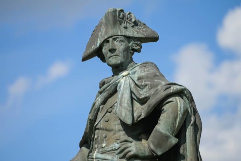 Monument to Frederick the Great, New Wing, Charlottenburg Palace, Spandauer Damm, Charlottenburg,