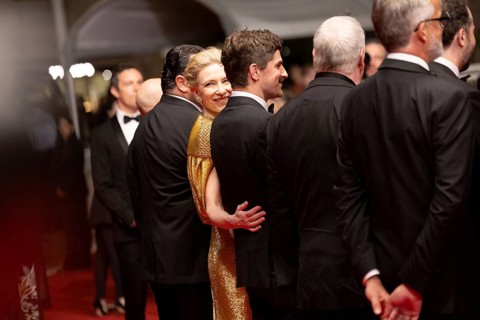 Cannes, France, 17.5.2024: Cate Blanchett at the premiere of Rumours on the red carpet of the