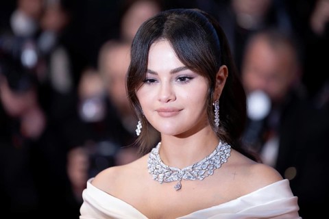 Cannes, France, 17.5.2024: Selena Gomez at the premiere of Emilia Perez on the red carpet of the