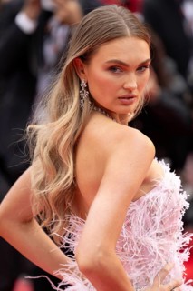 Cannes, France, 14 May 2024: Romee Strijd during the opening of the 77th Cannes International Film
