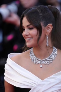 Cannes, France, 17.5.2024: Selena Gomez at the premiere of Emilia Perez on the red carpet of the
