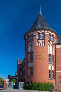 Charite, historical entrance, Schumannstrasse, Mitte, Berlin, Germany, Europe