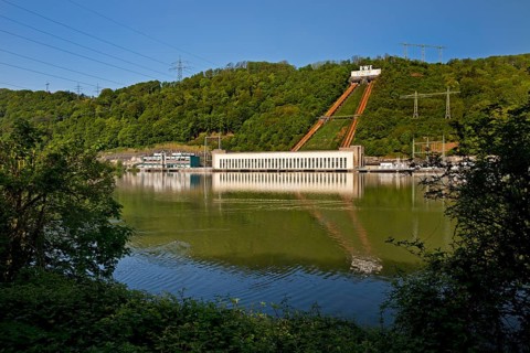 Herdecke pumped storage power station and Koepchenwerk, Lake Hengstey, Industrial Heritage on the