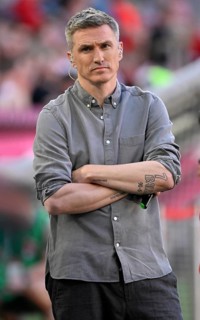 TV expert DAZN, Tobias Schweinsteiger, brother of Bastian Schweinsteiger, Allianz Arena, Munich,