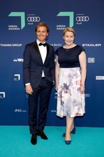 Nico Rosberg and Franziska Giffey at the presentation of the 17th Green Awards 2024 at Messe Berlin