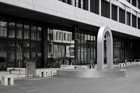 Commercial building on AG, Zurich, Switzerland, Europe