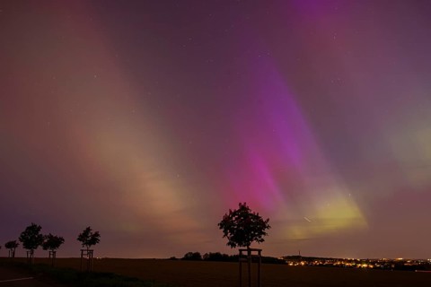 Strong coronal mass ejections on the sun have sent correspondingly intense storms of charged