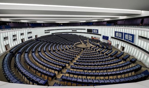 Plenary, European Parliament, 1 All. du Printemps, Strasbourg, Departement Bas-Rhin, France, Europe