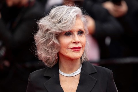 Cannes, France, 14 May 2024: Jane Fonda during the opening of the 77th Cannes International Film