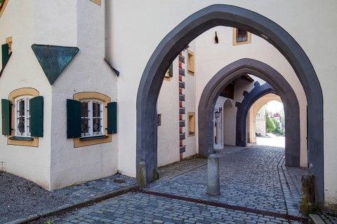 Bayertor, Landsberg am Lech, Upper Bavaria, Bavaria, Germany, Europe