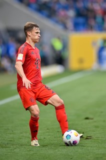 Joshua Kimmich FC Bayern Muenchen FCB (06) Action on the ball, PreZero Arena, Sinsheim,