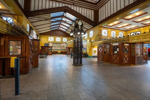Interior view, railway station, Wittenbergplatz, Schoeneberg, Berlin, Germany, Europe