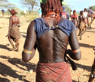 South Ethiopia, Omo region, among the Hamar tribe, Hamer, Hamma, Hammer, Amar or Amer, meeting for
