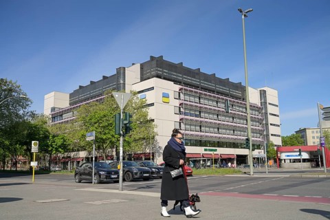 German Pension Insurance, Fehrbelliner Platz, Wilmersdorf, Berlin, Germany, Europe