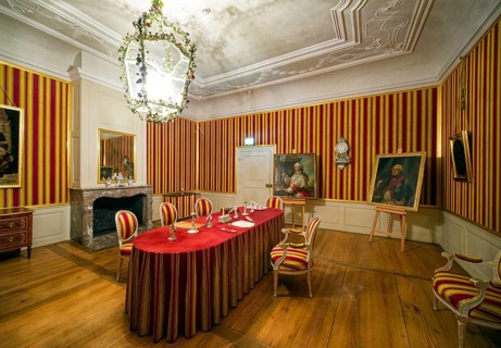 Conference room of Elector Carl Theodor, Schwetzingen Palace, interior view, Schwetzingen,