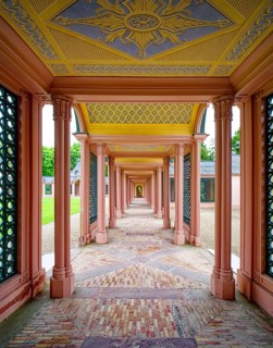 Garden Mosque by Nicolas de Pigage, Schwetzingen Palace Gardens, Schwetzingen, Baden-Wuerttemberg,