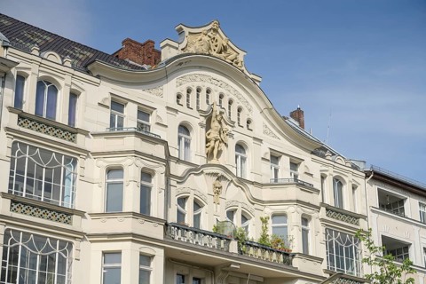 Old building, Badstrasse, Gesundbrunnen, Mitte, Berlin, Germany, Europe