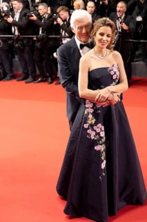 Cannes, France, 17.5.2024: Richard Gere and Alejandra Silva at the premiere of Oh, Canada on the