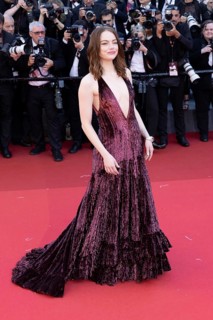 Cannes, France, 17.5.2024: Emma Stone at the premiere of Kinds of Kindness on the red carpet of the