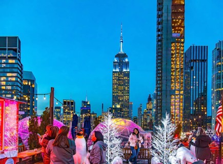 The Edge is the name of New York's highest viewing platform on the skyscraper at 30 Hudson Yards,