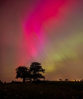 Strong coronal mass ejections on the sun have sent correspondingly intense storms of charged