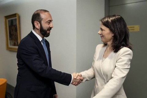 Annalena Baerbock (Alliance 90/The Greens), Federal Foreign Minister, photographed during a meeting