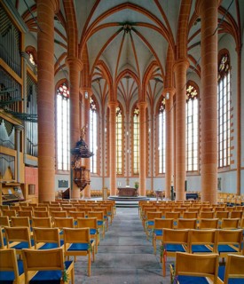 Heiliggeistkirche, interior view, Old Town of Heidelberg, Baden-Wuerttemberg, Germany, Europe