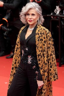 Cannes, France, 14 May 2024: Jane Fonda during the opening of the 77th Cannes International Film