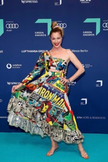 Julia Stinshoff at the presentation of the 17th Green Awards 2024 at Messe Berlin. Berlin, 15.05