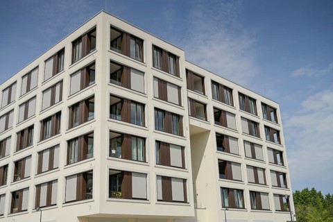 New build, residential building, Am Hamburger Bahnhof, Heidestrasse, Europacity, Moabit, Mitte,