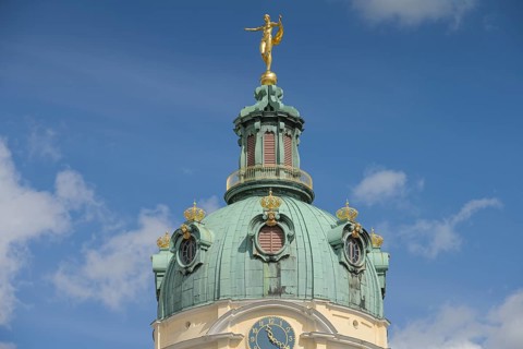 Charlottenburg Palace, Spandauer Damm, Charlottenburg, Berlin, Germany, Europe