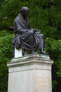 Memorial to Samuel Hahnemann, the founder of homeopathy, Leipzig, Saxony, Germany, Europe