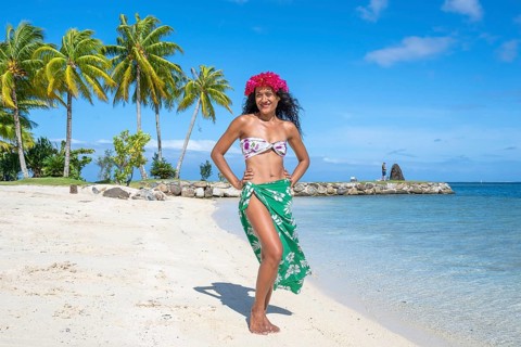 South Pacific Beauty, Raiatea, French Polynesia, Society Islands, Leeward Islands, Oceania